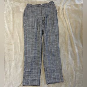 H&M Gray Checkered‎ Flannel Plaid Pants